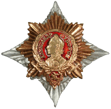 Нагрудный тяжёлый знак полководца