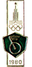Значок 1980 год велоспорт