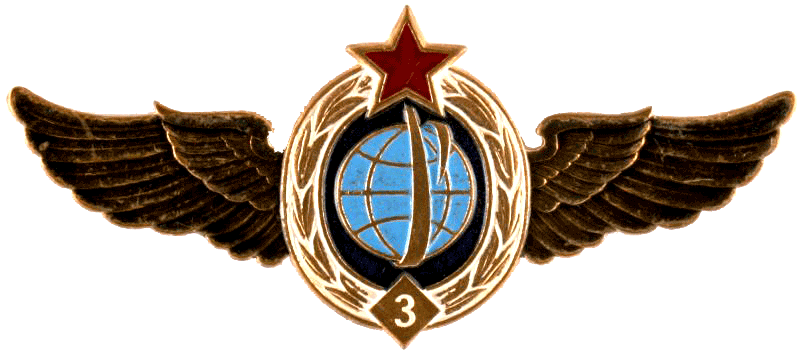 знак "Специалист космических частей