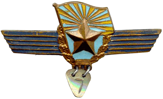 знак 3а сверхсрочную службу в ВВС