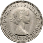 1 шиллинг 1953 Великобритания