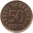 50 сентов 1992 Эстония