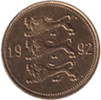 50 сентов 1992 Эстония