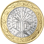 1 евро 1999 Франция