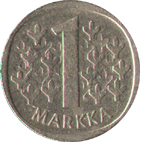 1 марка 1970 Финляндия
