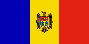 Флаг Молдавии
