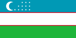 Флаг Узбекистана