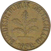 10 пфенниг 1996