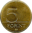 5 форинтов Венгрия