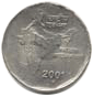 2 рупии 2001 год Индия