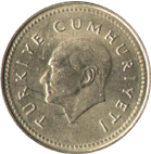 5000 lira 1994 Турция